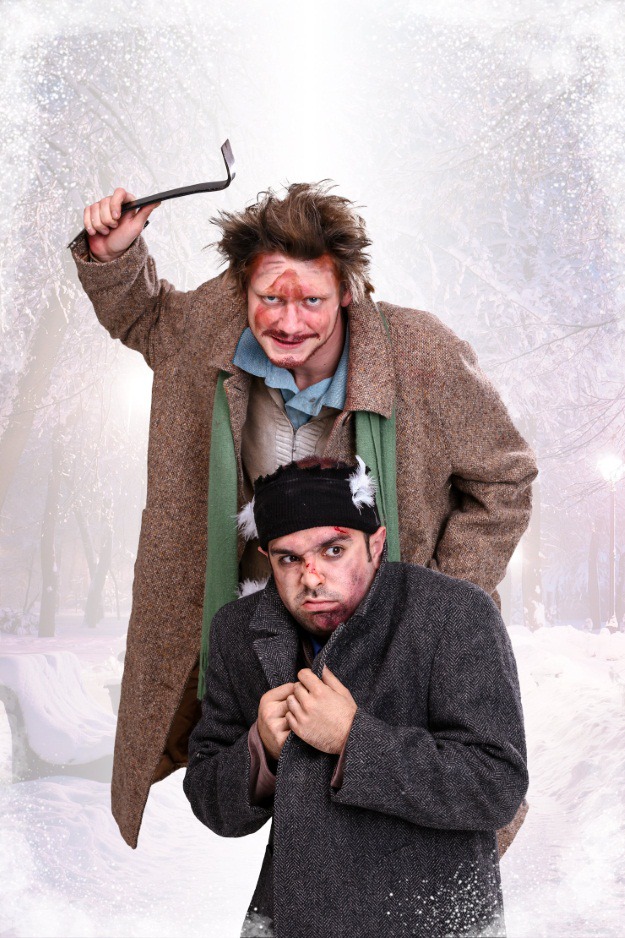 DIY Home Alone Wet Bandits Costume and Makeup Tutorial 