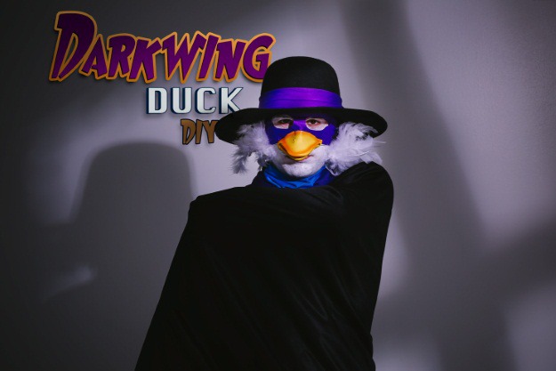 Darkwing Duck Halloween Costume DIY