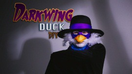 3 Darkwing Duck Fade Black Custom DIY Design Stitched College