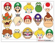 Printable Mario Kart Characters Printable Word Searches