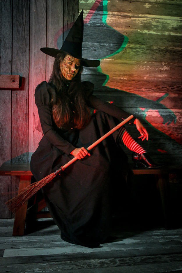 DIY Burnt Witch Costume Makeup - HalloweenCostumes.com