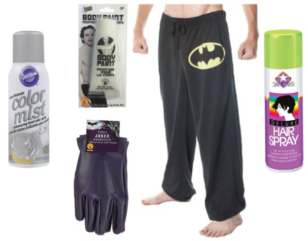 Joker Halloween Costume Products Used