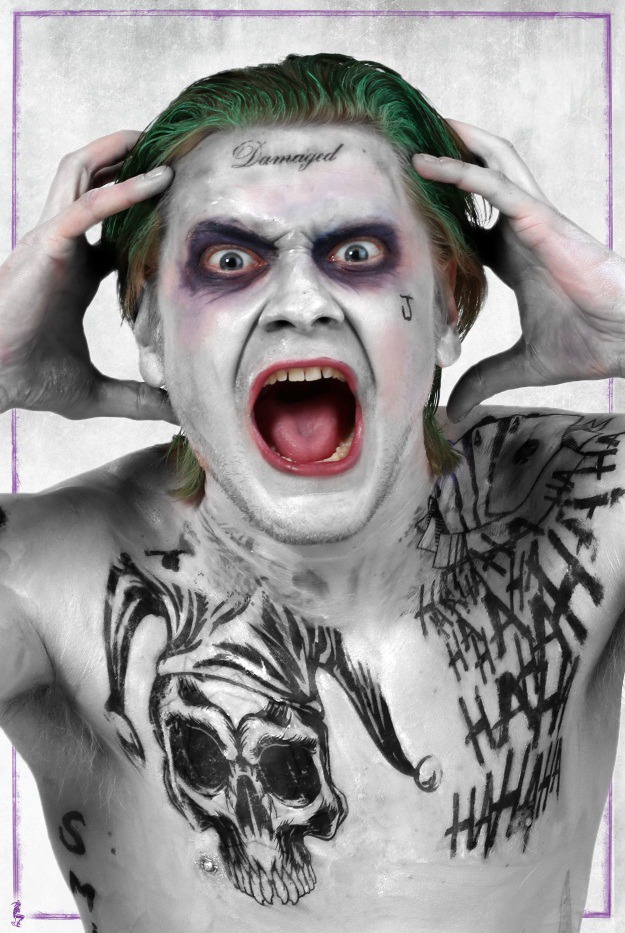 The Joker Tattoos Full Set Joker Temporary Tattoo Set Jared Leto Joker Tattoos Joker