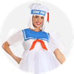 Stay Puft Marshmallow Man Costumes