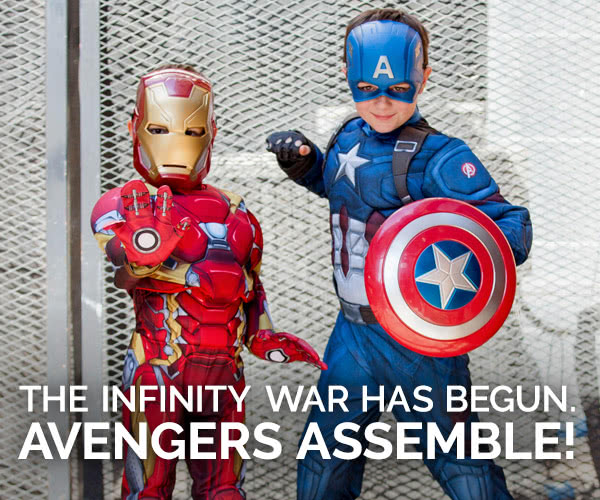 The Infinity War Has Begun. Avengers Assemble!​