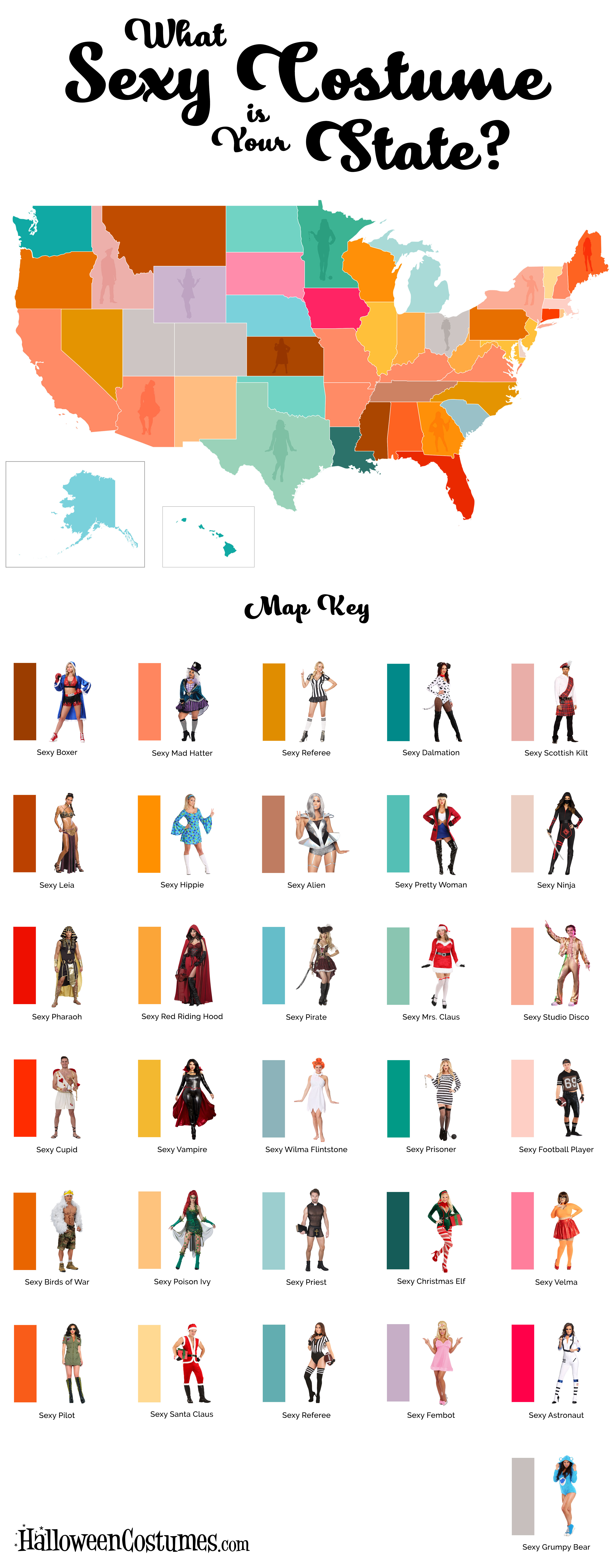 What Sexy Costume is Your State?