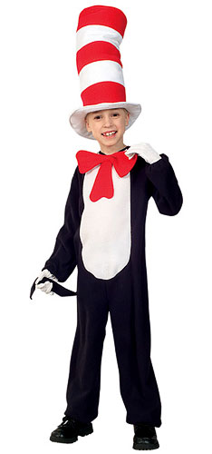 Child Cat in the Hat Costume   Kids Dr Seuss Halloween Costumes