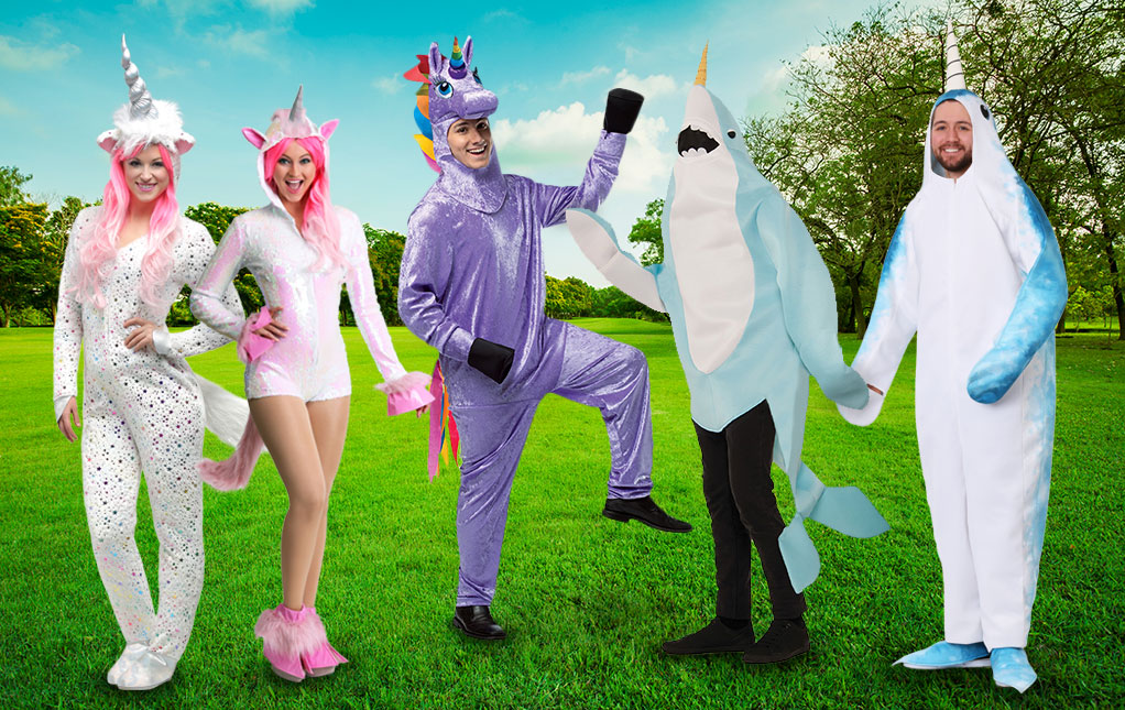 Narwhal and Unicorn Costumes Narwhal and Unicorn Costumes