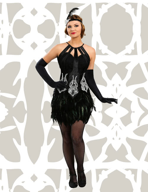 Roaring 20 s Costumes for Halloween Flapper and Gangster Costumes