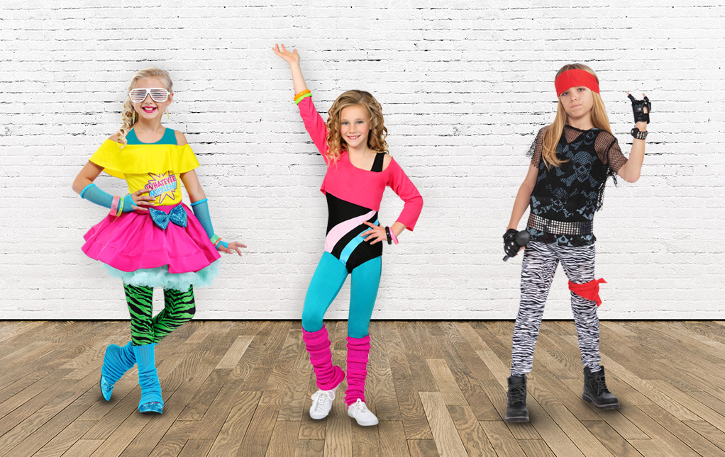 children's 80s dress up