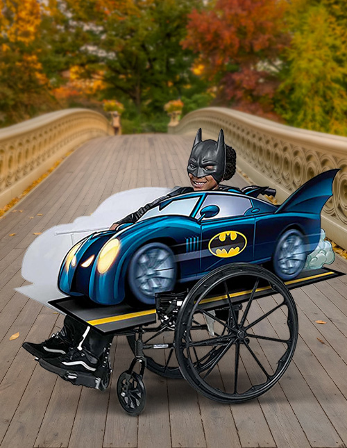 Batmobile Wheelchair Costume