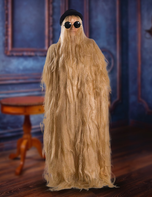 Cousin Itt Costume