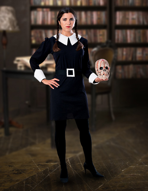 The Addams Family Wednesday Addams Women's Costume