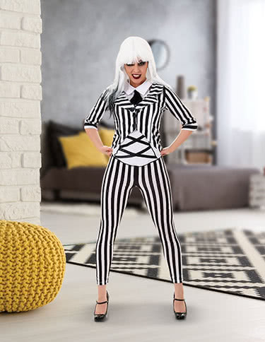 Beetlejuice Costume Cosplay Idea