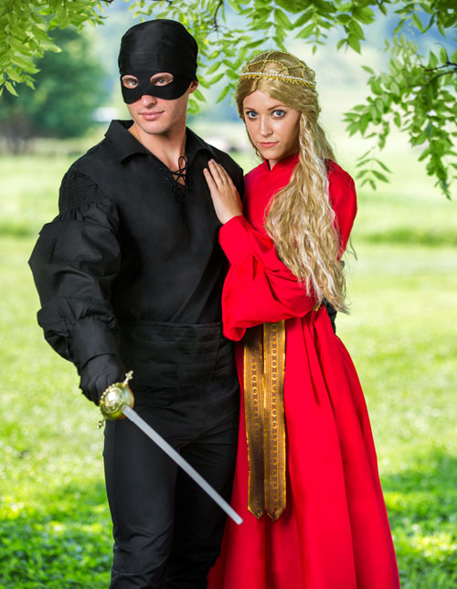 Buttercup and Westley Costumes Buttercup and Westley Costumes