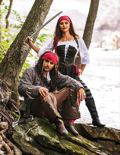 Couple Pirate Grande Taille - Déguisement Adulte En Couple Le Deguisement .com