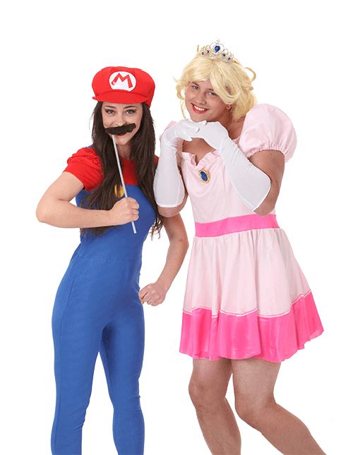 Costumes For S Mario And Princess Peach Costumes