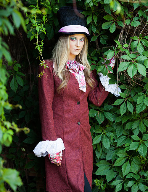 Girls Ruffled Alice In Wonderland Inspired Costume