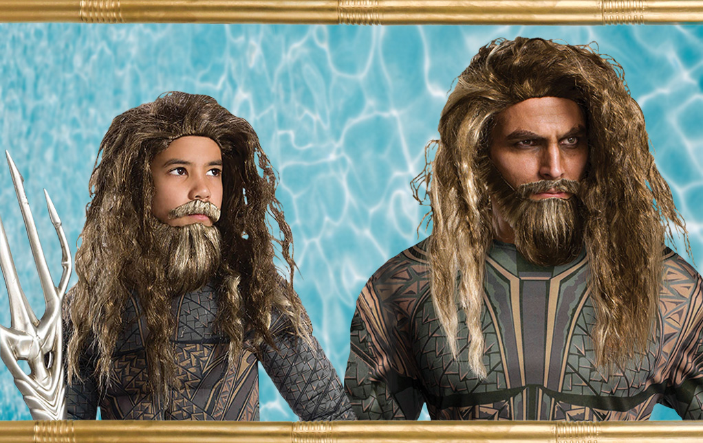 Aquaman Wig and Beard