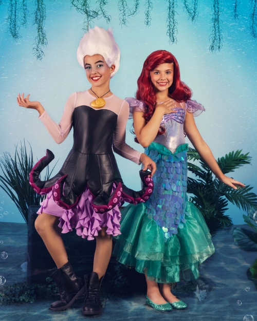 Ariel and Ursula Costumes