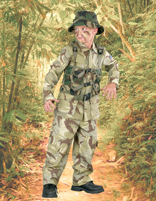 Army Battle Soldier Costume