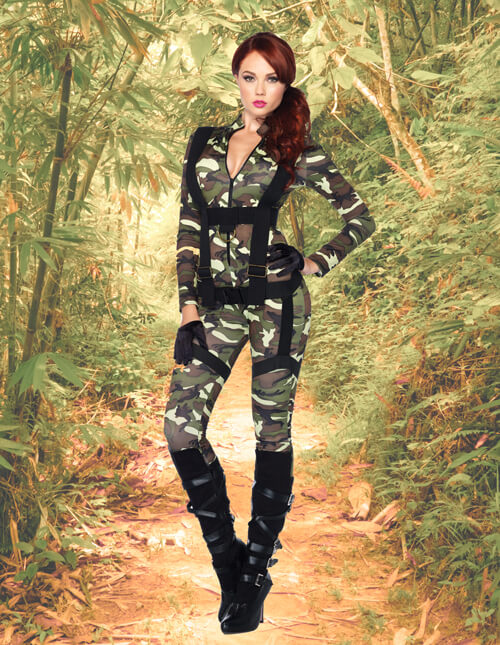 Sexy Army Costume