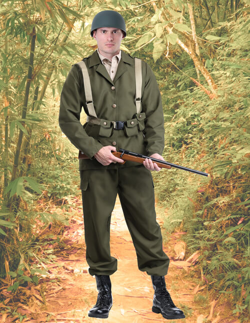 Vintage Army Costume