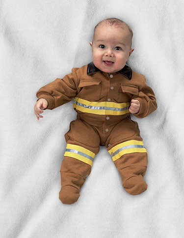 Baby Firefighter Costume Baby Firefighter Costume