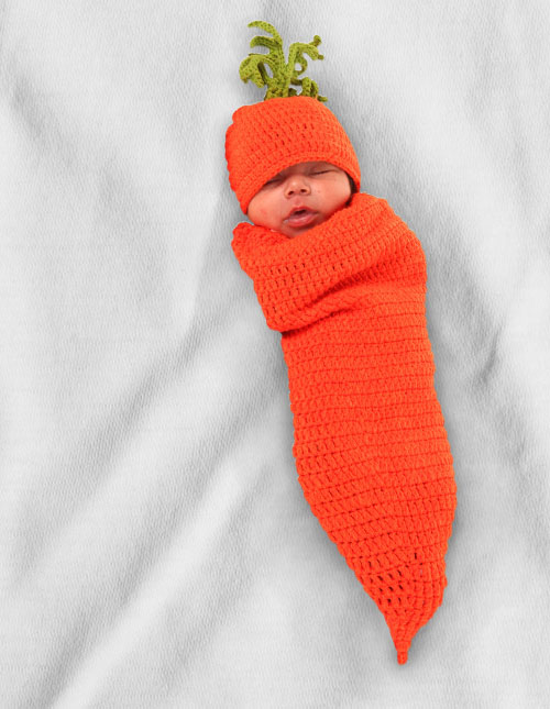 newborn carrot costume