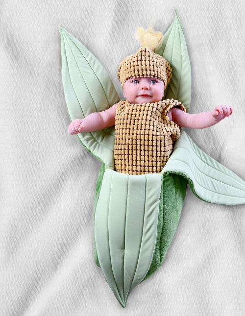 corn costume baby