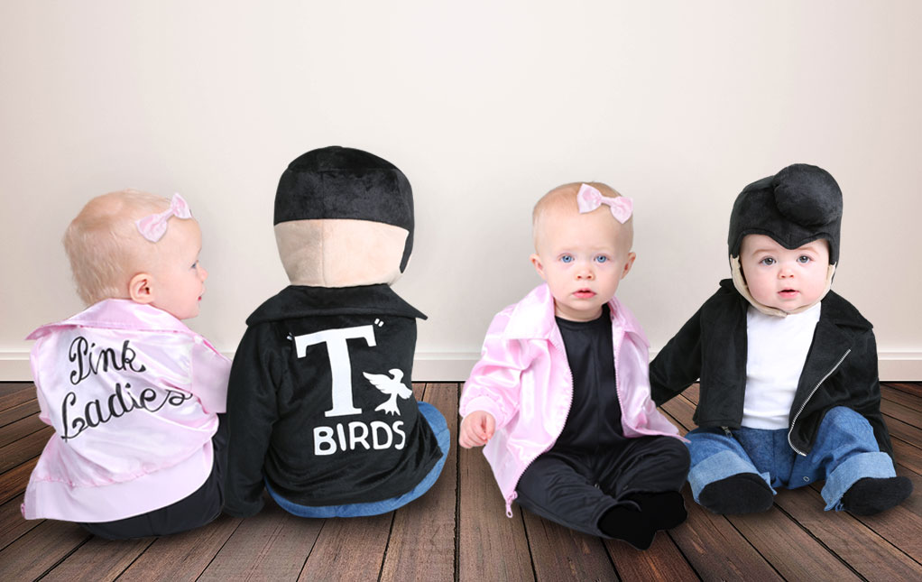Baby T-Bird and Pink Lady Costumes
