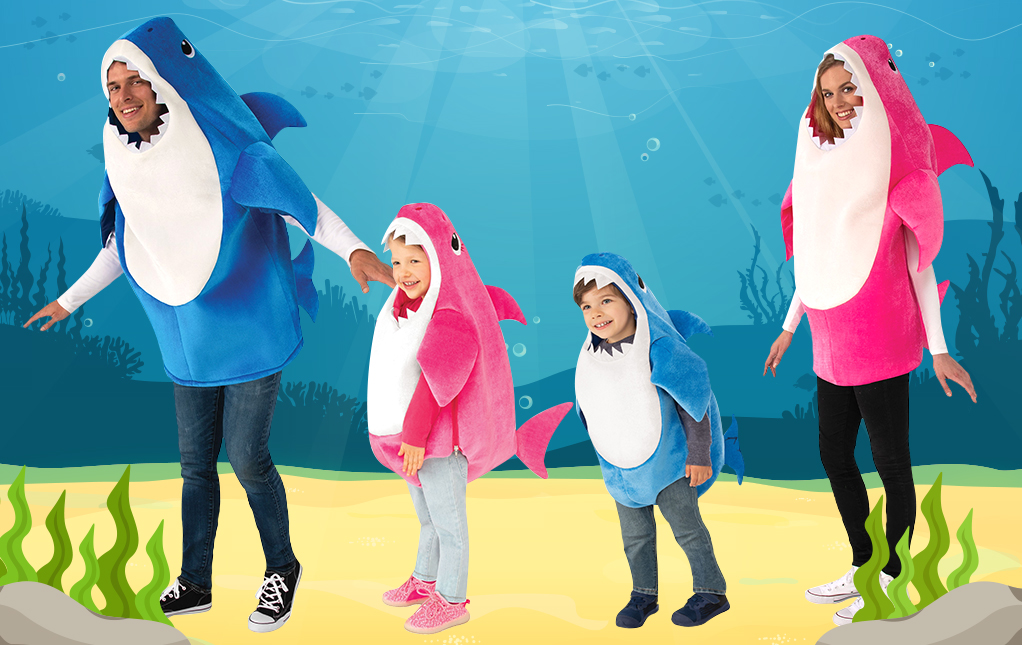 Baby Shark Family Costumes
