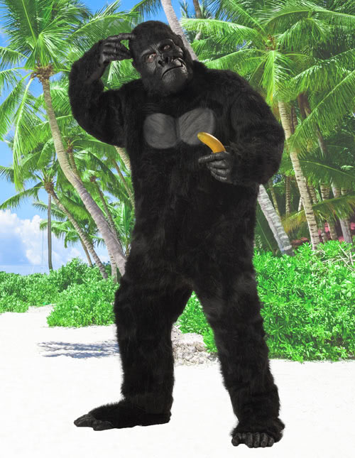 Adult Gorilla Costume Adult Gorilla Costume