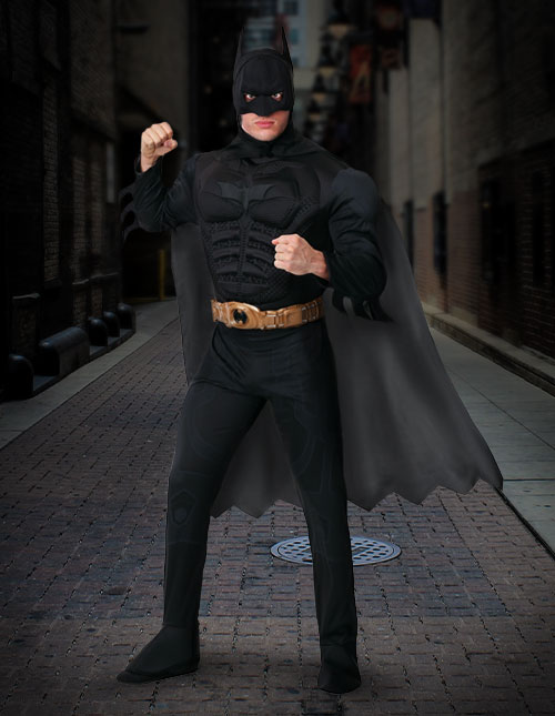 Batman men's costume deluxe