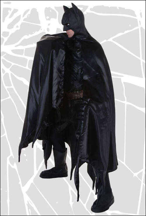 Shadows Batman Costume Pose Shadows Batman Costume Pose