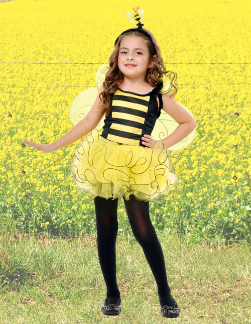 Buy Bumble Bee Costume Leggings, Halloween Costume, Black Yellow