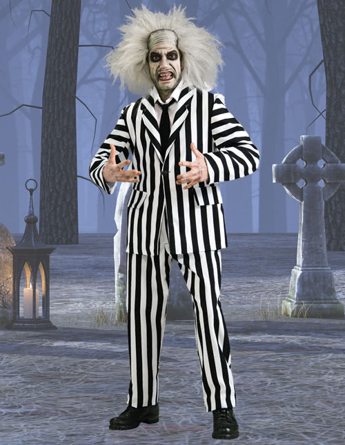 Beetlejuice Halloween Costume