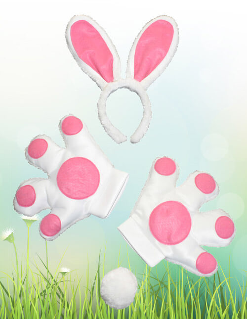 Jumbo White Bunny Kit