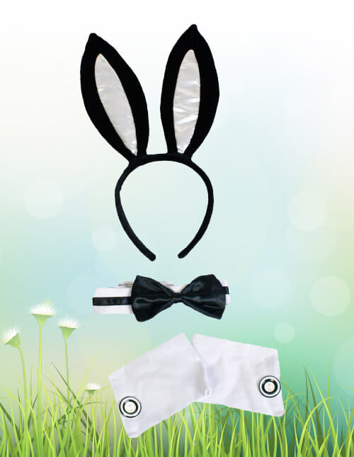 Brown White Bunny Ear Bunny Ears Headband Animal Ears Bunny Ear Bunny Ear  Headband Realistic Bunny Ear Custom Bunny Ears Honey Bunny Ears 