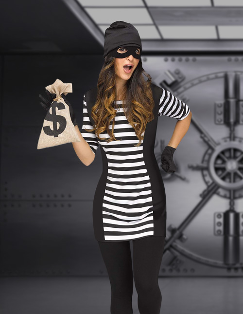 Women's Burglar Costume