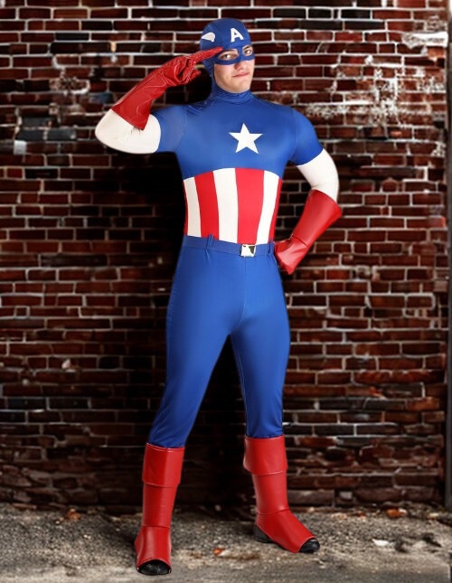 Captain America-mens-costume
