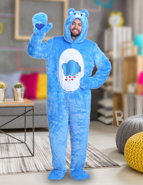 Adult Grumpy Bear Care Bear Onesie