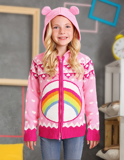 Girls’ Cheer Bear Sweater Girls’ Cheer Bear Sweater