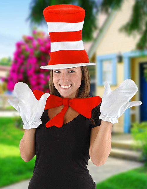 Cat in the Hat Halloween Costume