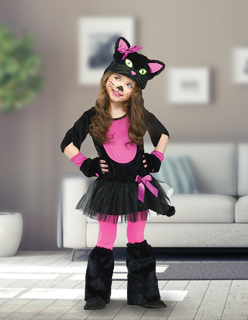 cat fancy dress costume child