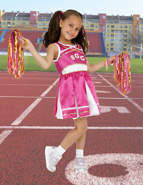 Cheerleader Uniform Costume, Women's Costumes