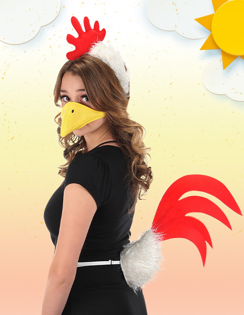 Chicken Tail Costume