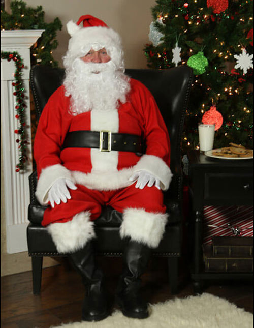 Flannel Santa Suit