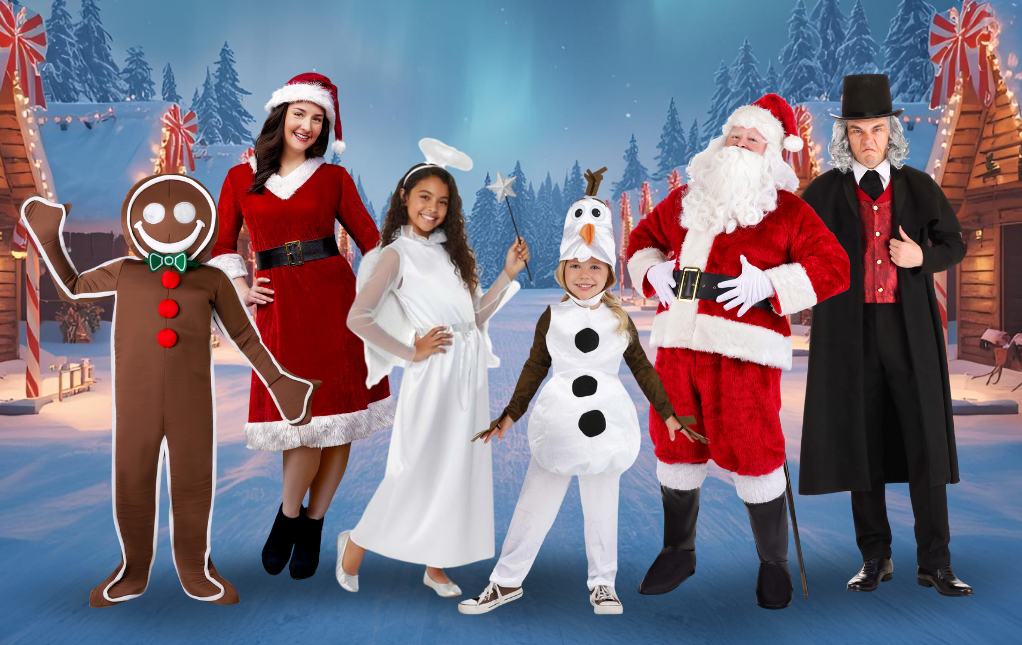 Group Christmas Costumes Group Christmas Costumes