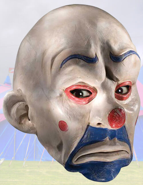 Adult Joker Clown Mask Adult Joker Clown Mask